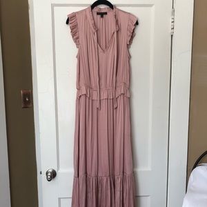 NWOT Banana Republic Maxi Dress Dusty Rose